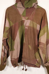 Real British Army SAS Smock WINDPROOF Camouflage Smock, size unknown, scratches and repairs, used.