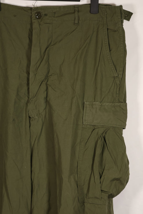 Real 2nd Model Jungle Fatigue Pants Large-Regular, almost unused, with leg ties