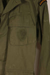 Real 1968 4th Model Jungle Fatigue Jacket S-S Used