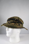 Real Okinawa Tiger Pattern Tiger Stripe Boonie Hat, large size, used.