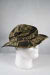 Real Okinawa Tiger Pattern Tiger Stripe Boonie Hat, large size, used.