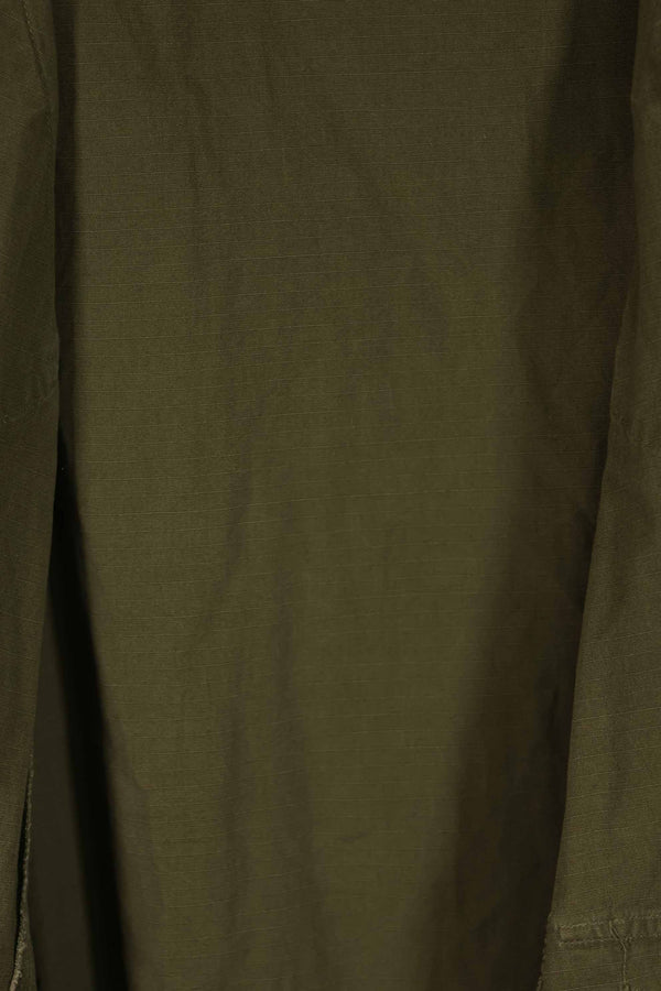 Real 1970 4th Model Jungle Fatigue Jacket M-S with patch marks, used.