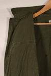 Real 1969 4th Model Jungle Fatigue Jacket with M-R 25th Infantry Division patch, used.