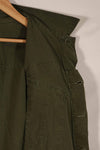 Real 1969 4th Model Jungle Fatigue Jacket with M-R 25th Infantry Division patch, used.