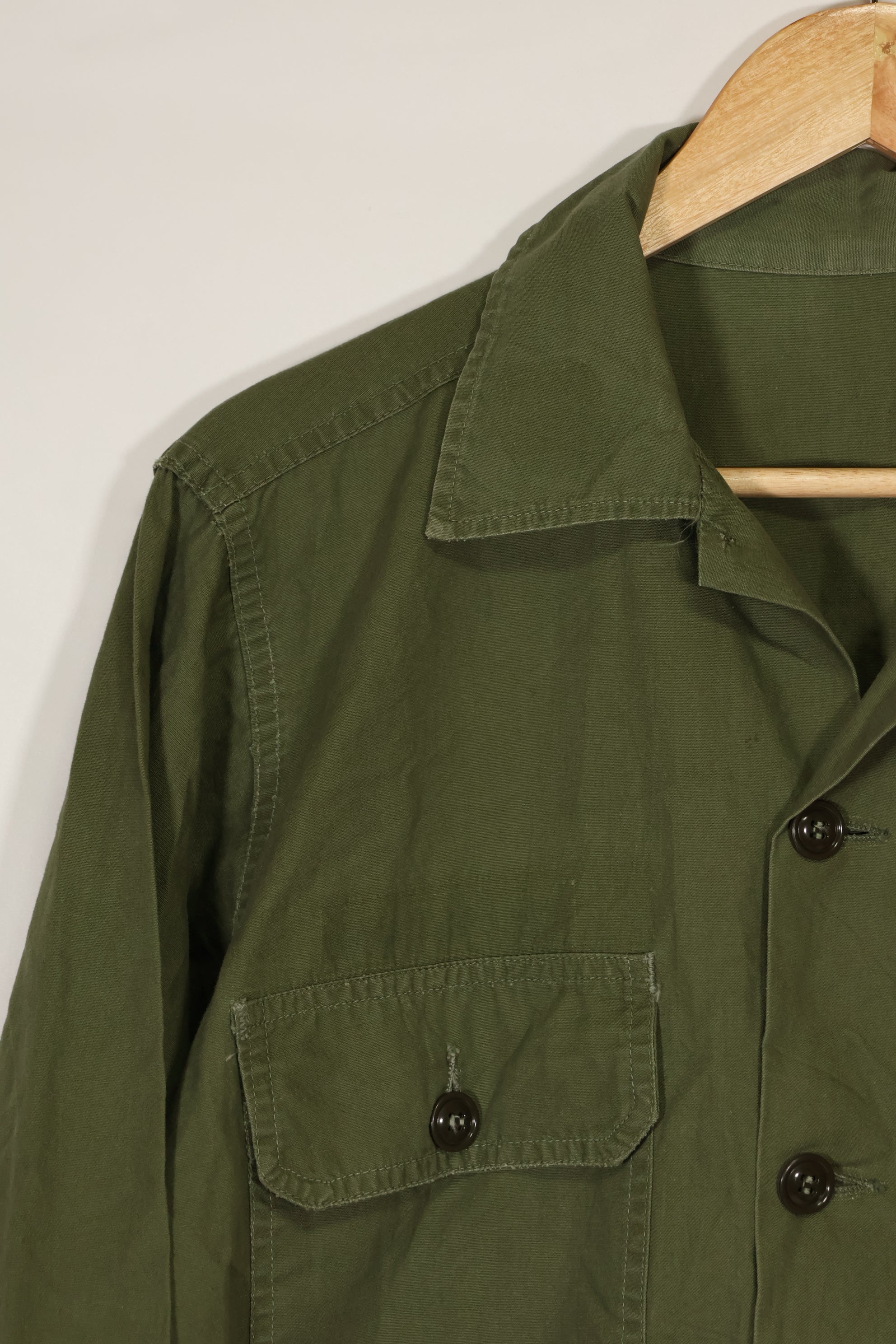 Real Poplin OG-107 utility shirt, used, no size tag.