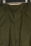 Real 1962 U.S. Army M51 Field Pants, deadstock, unused, size S-L.