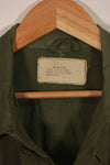 Real 3rd Model Jungle Fatigue Jacket M-S, manufactured circa 1966-67, used.