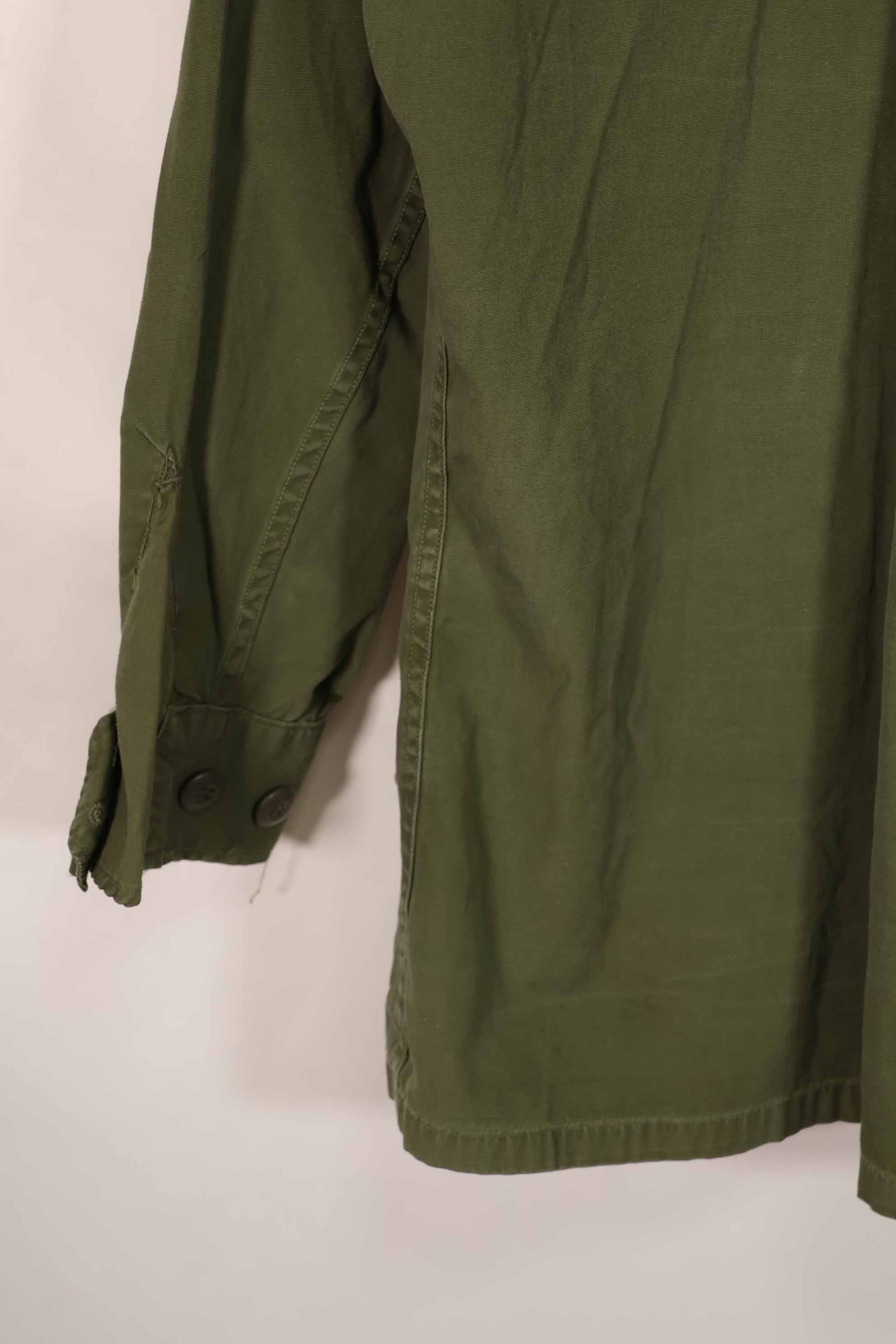 Real 3rd Model Jungle Fatigue Jacket manufactured circa 1966-67 2nd Model eclectic S-L used