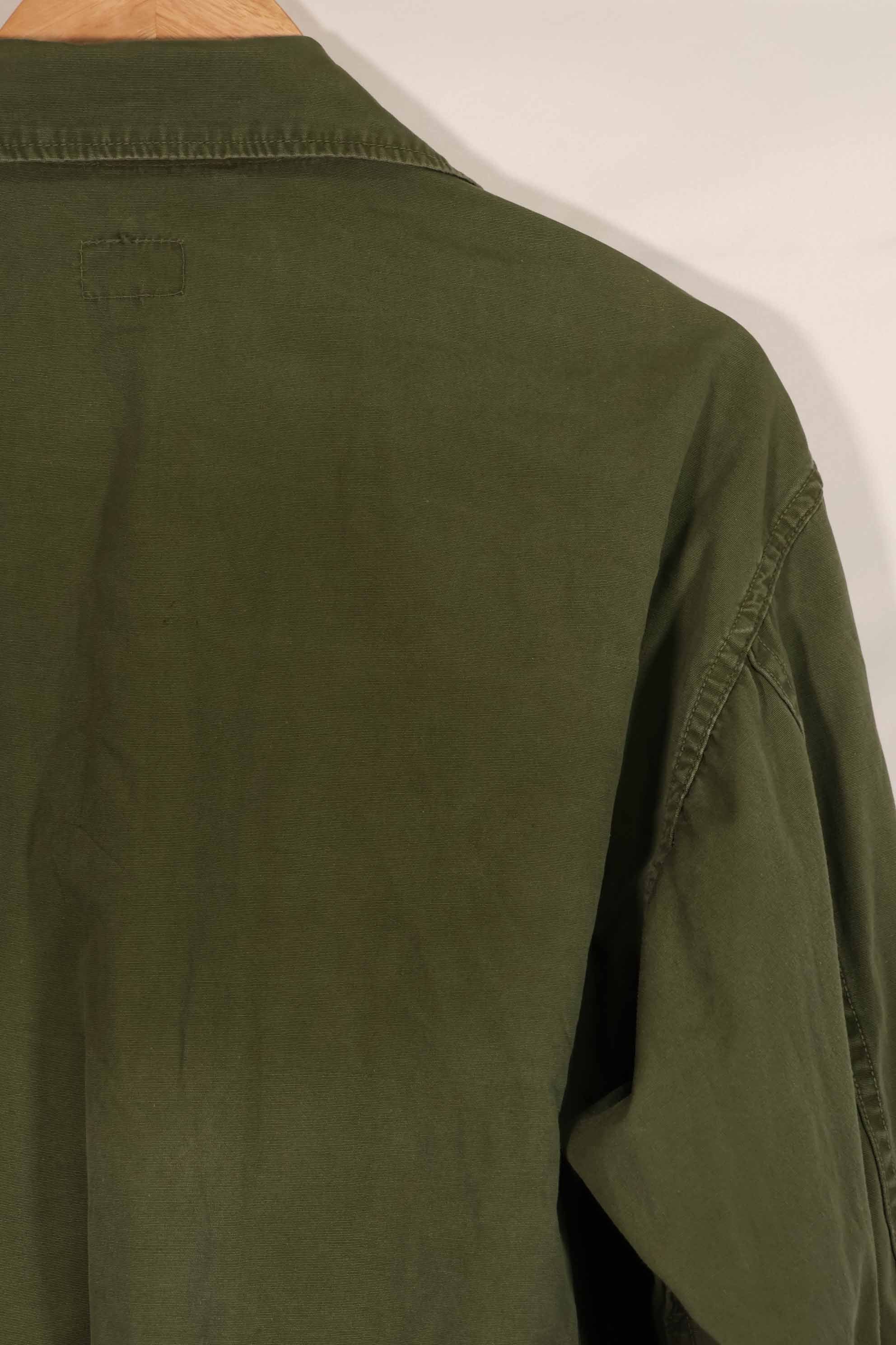 Real 3rd Model Jungle Fatigue Jacket manufactured circa 1966-67 2nd Model eclectic S-L used