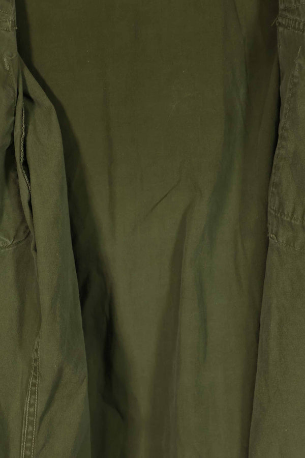 Real 3rd Model Jungle Fatigue Jacket manufactured circa 1966-67 2nd Model eclectic S-L used