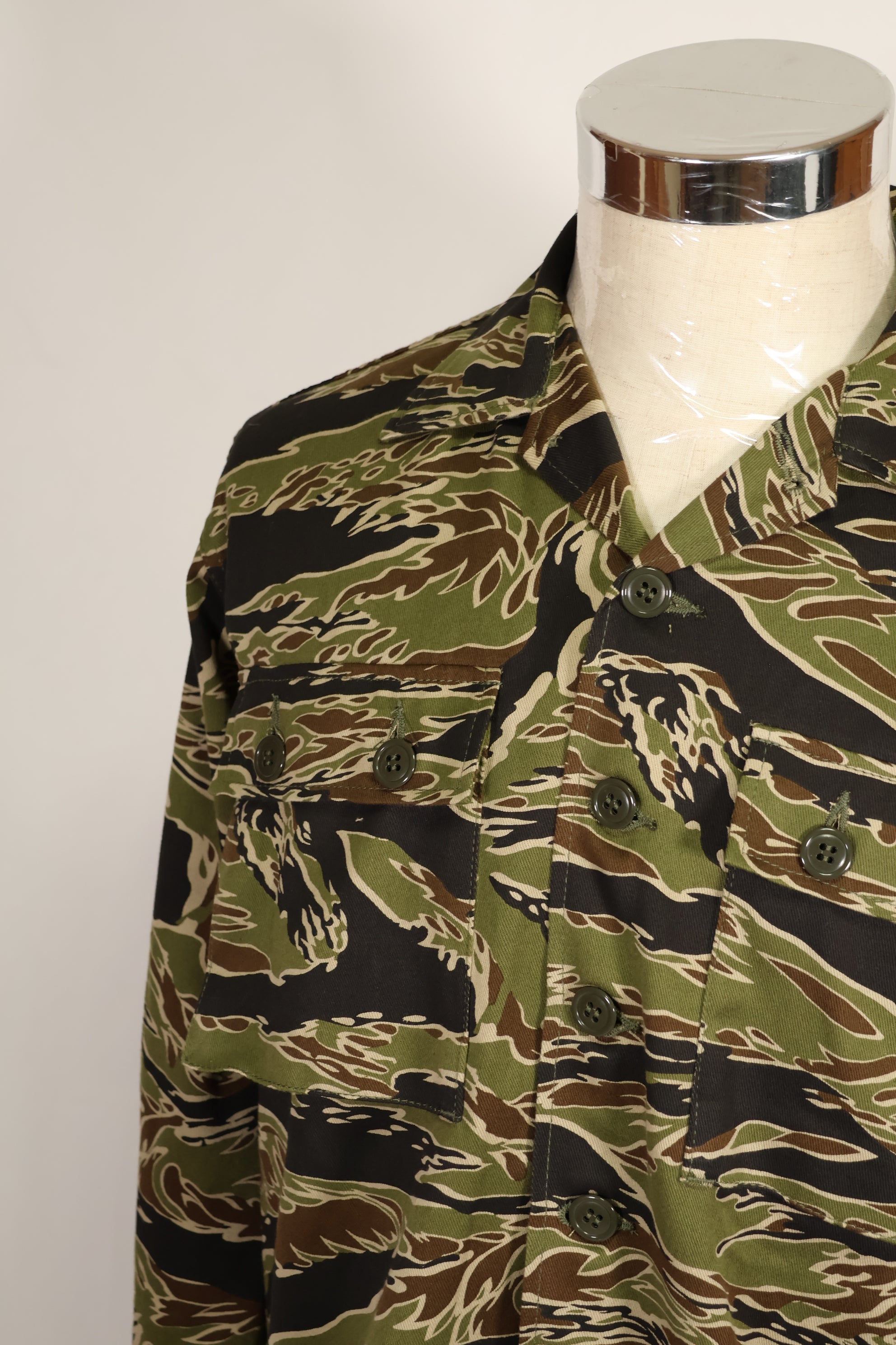 20% OFF MILITARIA 1911 Reproduced Early Gold Tiger Stripe Shirts US-Cut [Scheduled for delivery in early July 2024]