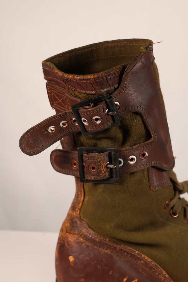 Actual 1951 tropical boots, commonly known as Okinawa boots, rare, used 10 27cm, large size