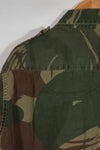 Real Rhodesian Army Rhodesian camouflage shirt with missing buttons, used.