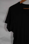 Actual privately procured MACV SOG black dyed T-shirt, used