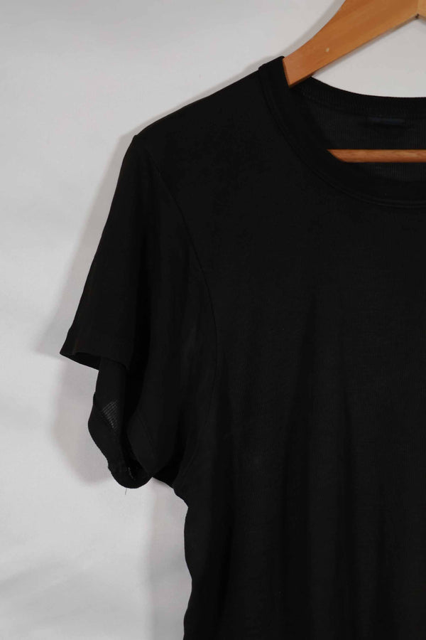 Actual privately procured MACV SOG black dyed T-shirt, used