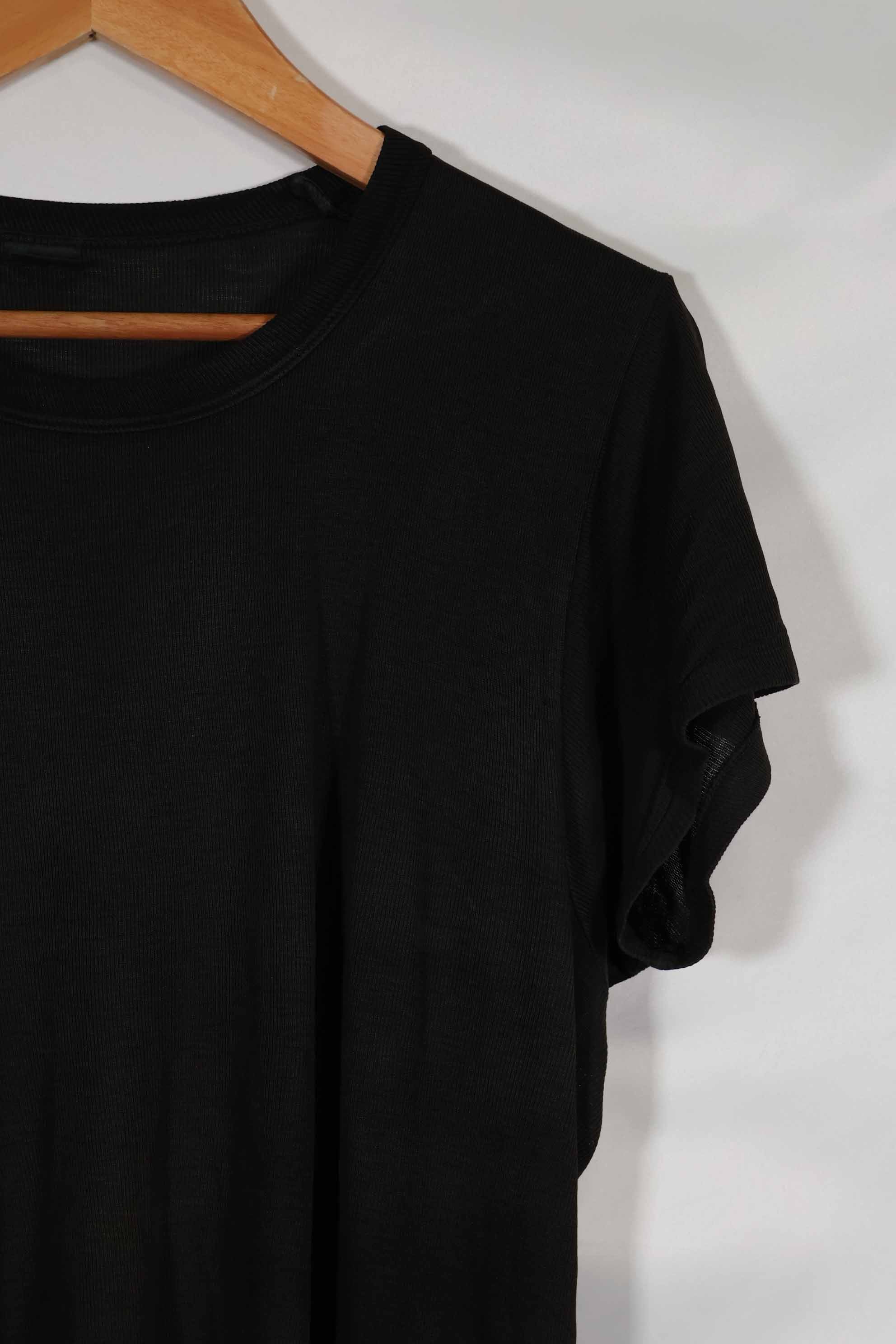 Actual privately procured MACV SOG black dyed T-shirt, used