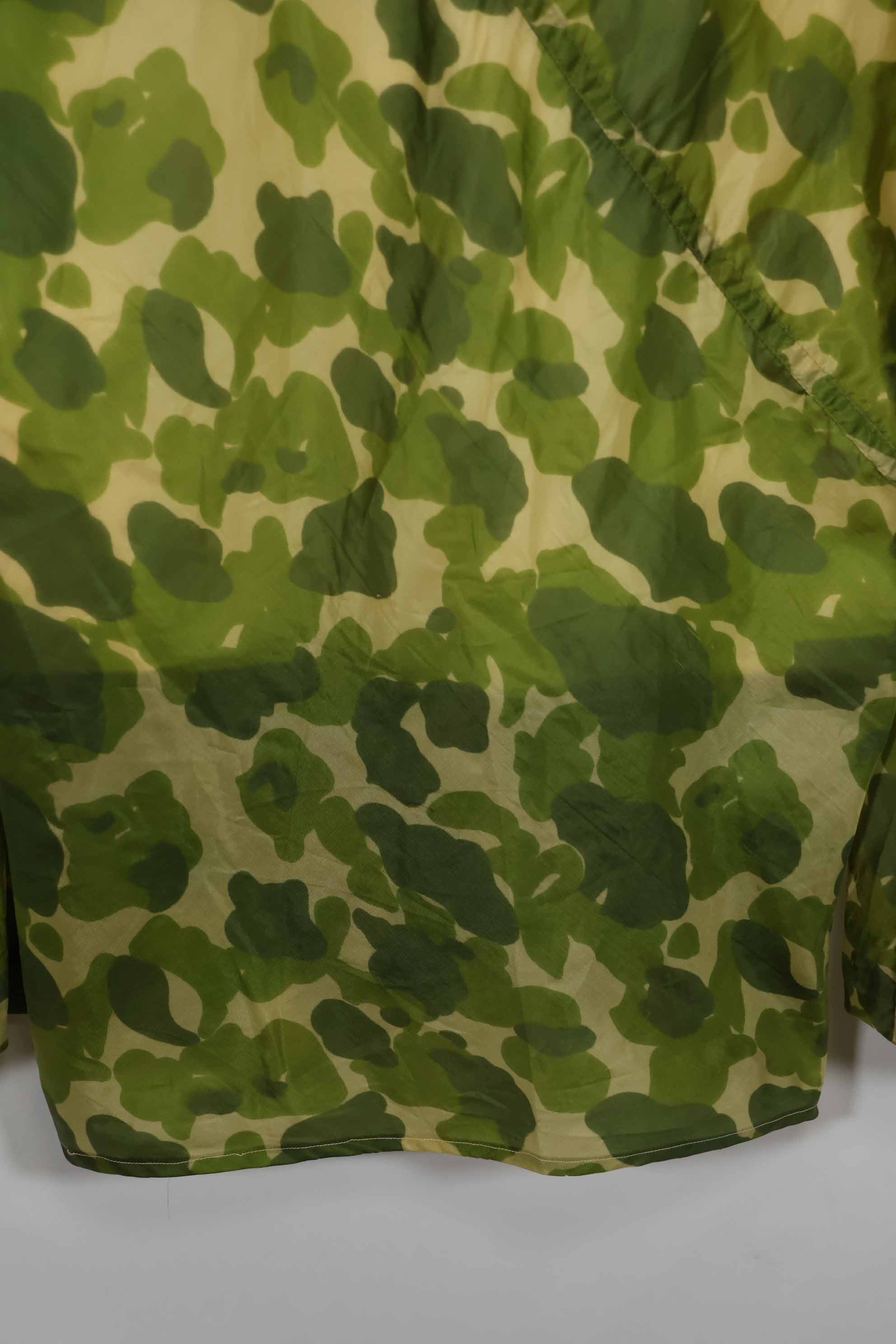 Real locally made Special Forces locally procured parachute camouflage pullover, used.