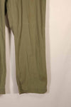 Real 1940s US Army HBT OD Utility Pants, used, large size.