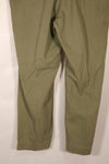 Real 1940s US Army HBT OD Utility Pants, used, large size.