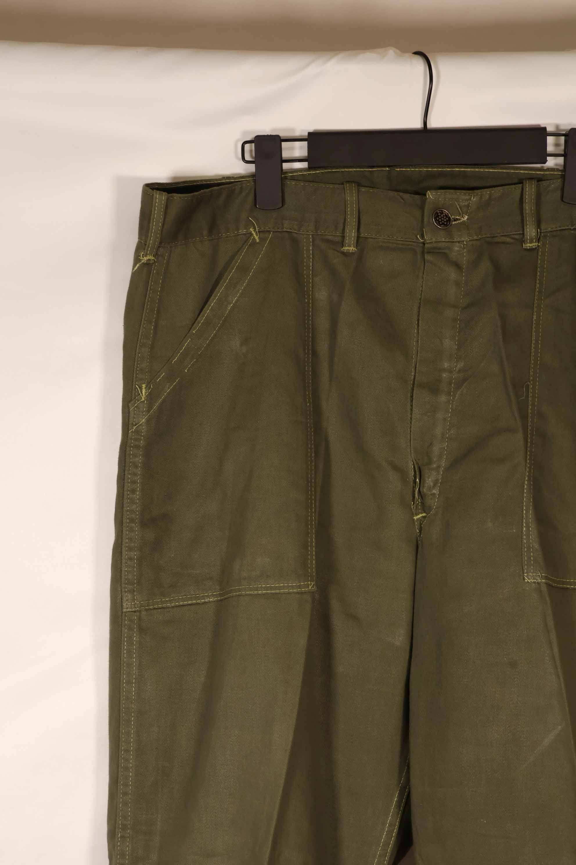 Real 1950s U.S. Army Cotton Utility Pants, Used