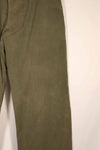 Real 1940s U.S. Army M45 cotton field pants, used.