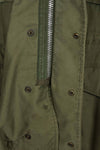 Real 1968 2nd Model M65 Field Jacket, gray liner, no tags, used.