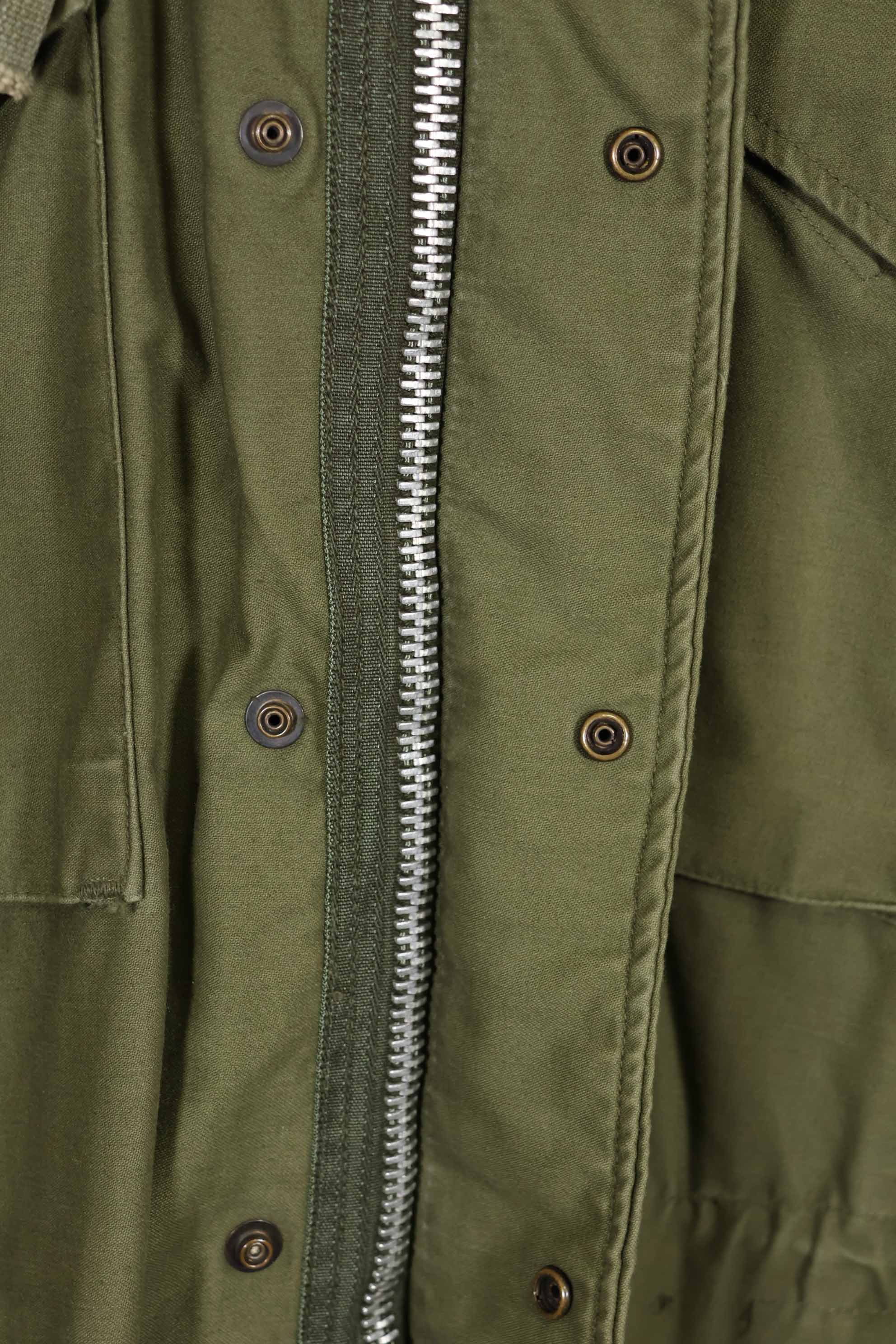 Real 1968 2nd Model M65 Field Jacket Gray Liner M-R Used