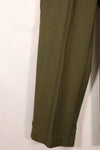 Real late 1940s - early 1950s M45 OD cotton field pants, almost unused, used.