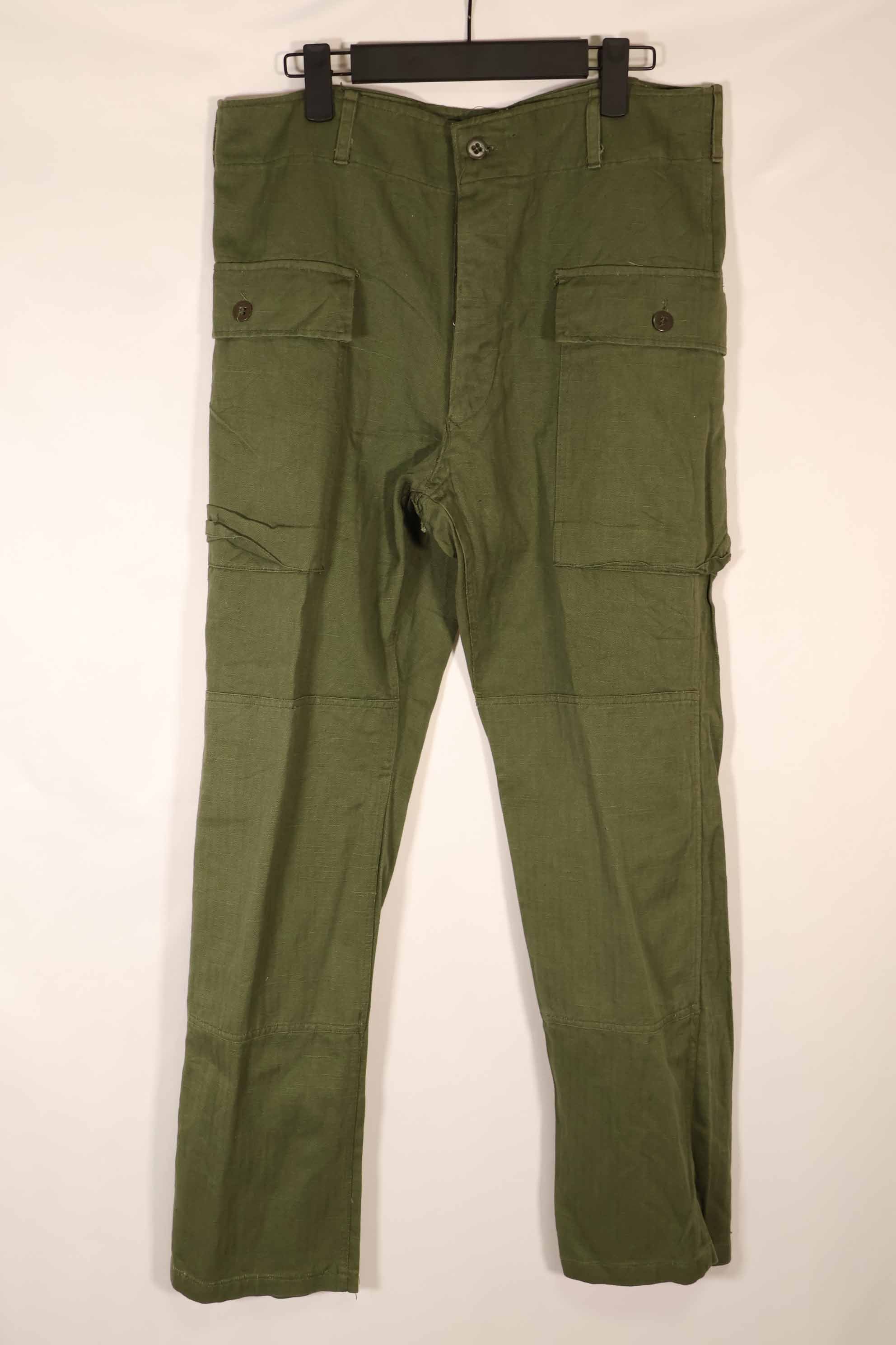 Real 1950's-1960's South Korean Army HBT Pants Used