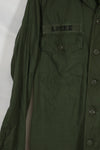 1960's Lot OG-107 Utility Shirt LOCKE Ex-SF Troop Released Used