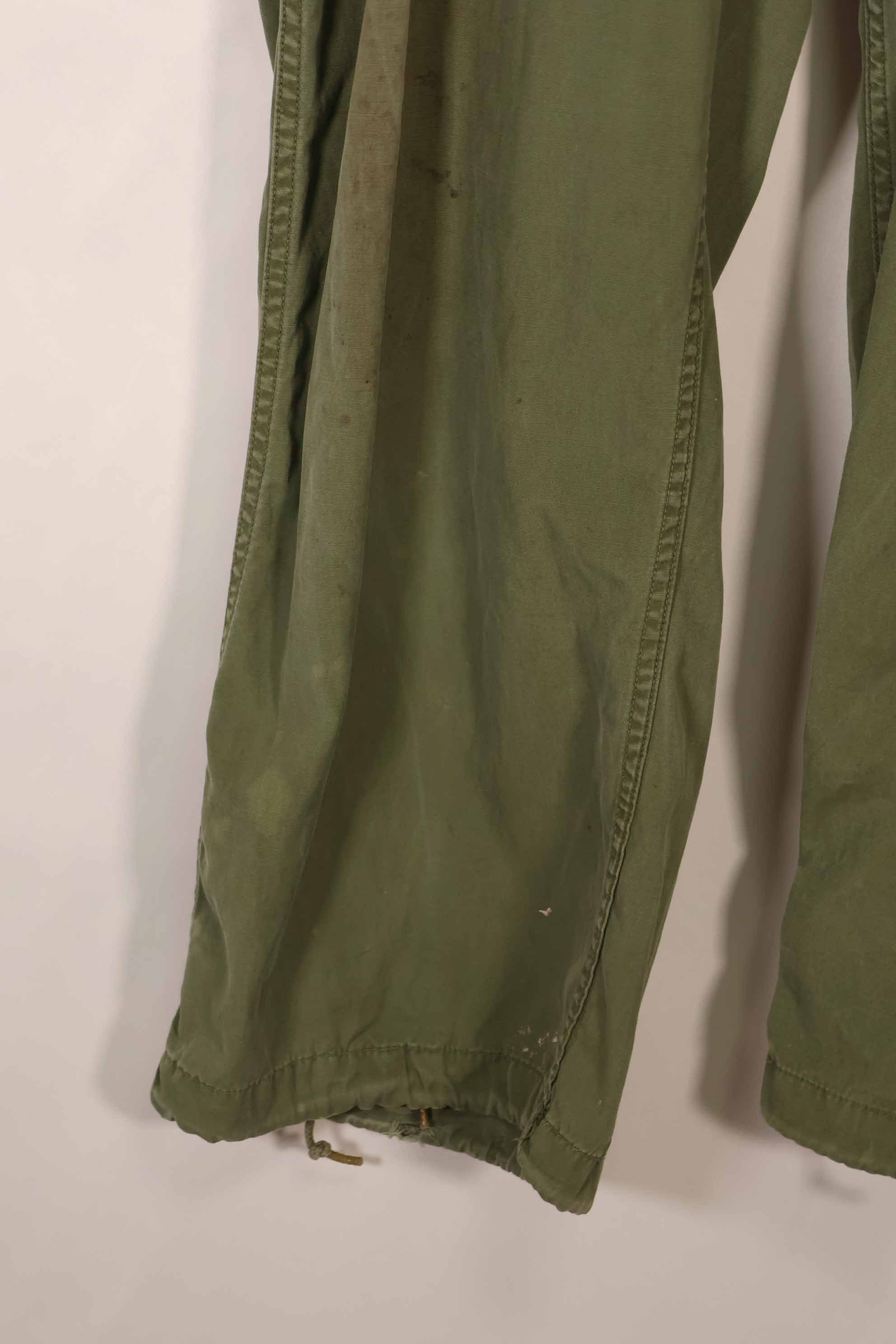 Real 2nd Model Jungle Fatigue Pants Used Used strong signs of use, no size tag.