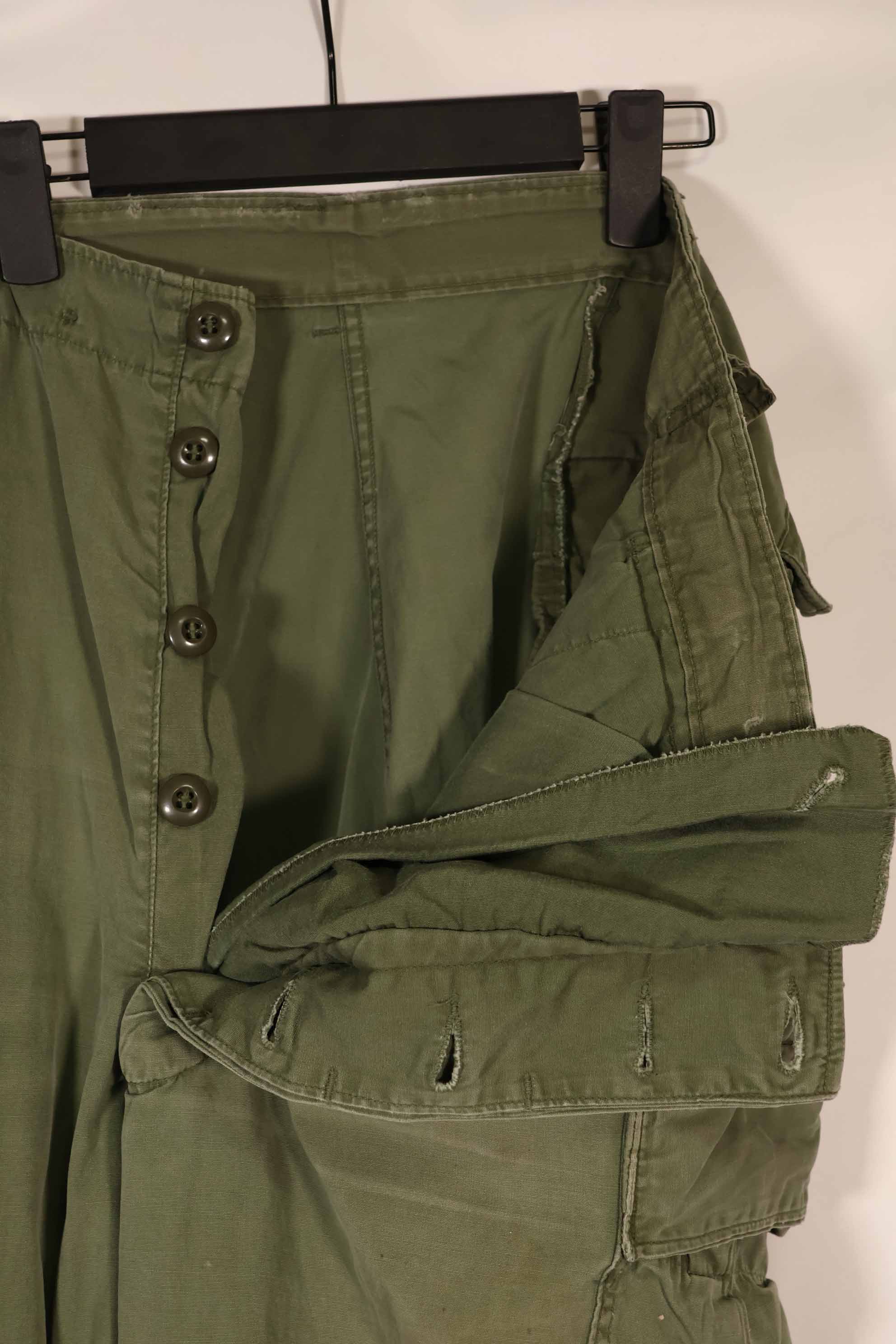 Real 2nd Model Jungle Fatigue Pants Used Used strong signs of use, no size tag.