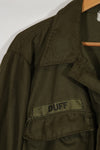 1971 U.S. Army Helicopter Pilot Flame Retardant Shirt, Used, B