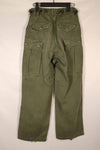 Real 1962 M51 Cotton Field Pants Regular-X-Small, faded, used.