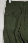 1960s lot OG-107 Utility Pants Baker Pants Zipper Fly Modified Used