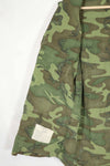 Real 1967 non ripstop ERDL jungle fatigues jacket, faded, used.