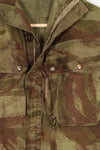 Real Indochina War Lizard Camouflage TAP 47/53 Camouflage Jacket, used, faded.