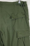 1967 3rd Model Non Ripstop Jungle Fatigue Pants L-R Used