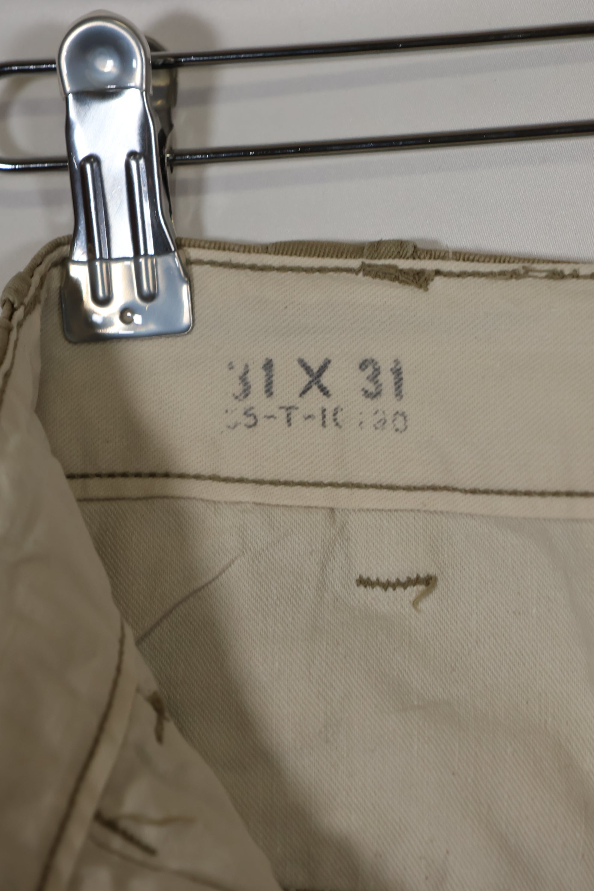 1960's U.S. Army Summer Uniform Pants, Chinos, Used.