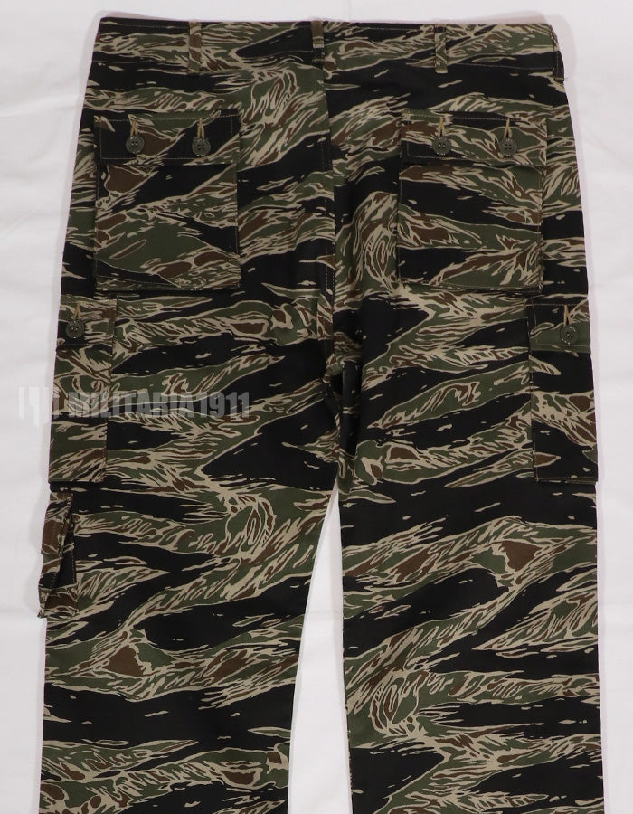 [SCHEDULED TO SHIP MID-Nov] MADE IN OKINAWA Silver Tiger Stripe Trousers Limited Edition