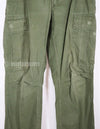 Real 1969 4th Model Jungle Fatigue S-R Pants, worn.