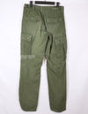 Real 1969 4th Model Jungle Fatigue S-R Pants, worn.