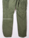 Real 1969 4th Model Jungle Fatigue S-R Pants, worn.