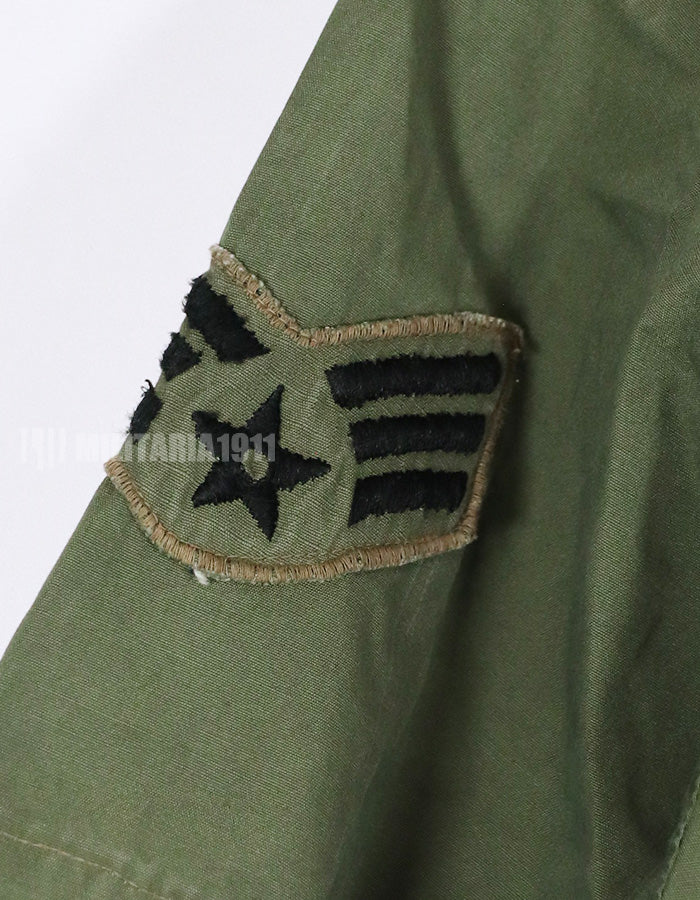 Real 3rd Model Jungle Fatigue with USAF patch, used