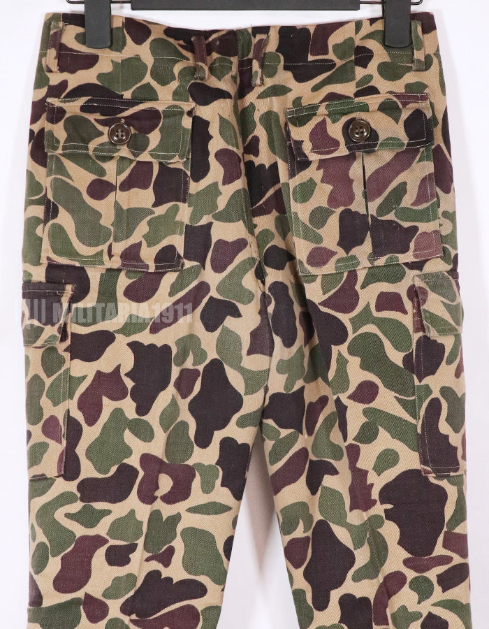 Real CIDG Beogum camouflage locally made pants, used, good condition.