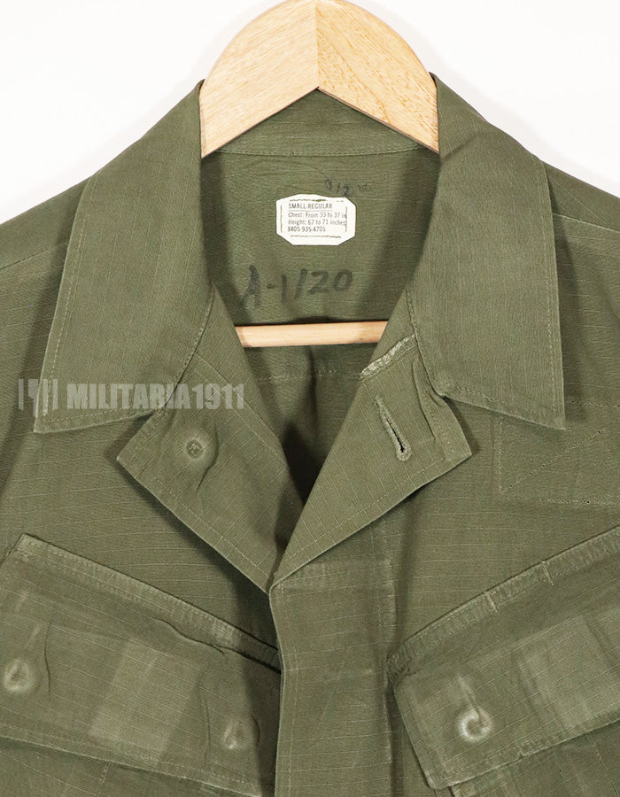 Real 1968 4th Model Jungle Fatigue Jacket S-R with glue