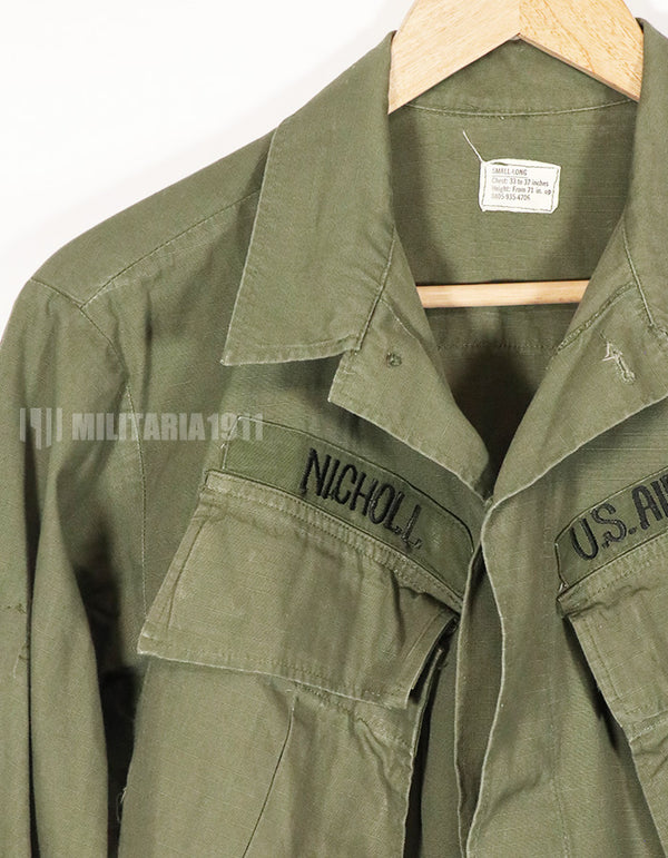 Real 1969 4th Model Jungle Fatigue Jacket S-L USAF