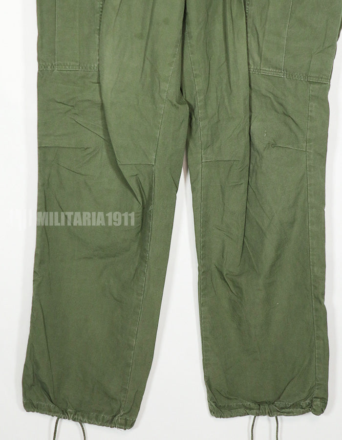 Real 1967 Poplin Jungle Fatigue pants, used, good condition.