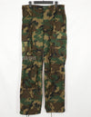 Real 1970 deadstock ripstop ERDL Fatigue pants, brown leaf.