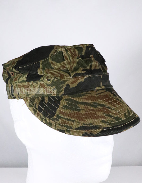 Real Zig Zag Pattern Tiger Stripe Utility Cap in good condition